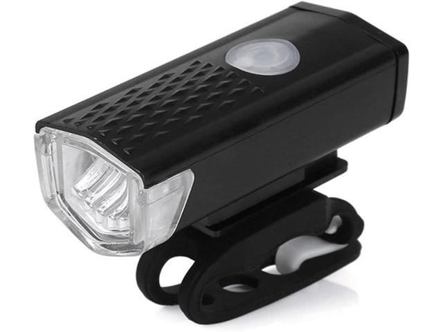 LED Bike Light Combo USB Rechargeable Headlight Rear Taillight Set Bicycle Lamp