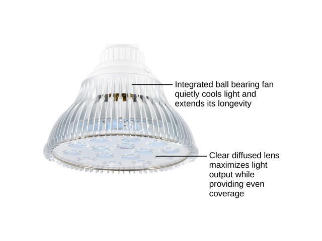 ABI 12W Blue LED PAR38 Grow Light for Aquarium and Plant Growth (450-460nm)