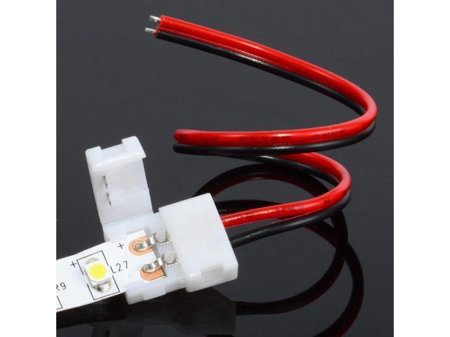 Photos - Chandelier / Lamp 8mm Solderless 2-Wire Connector Clip for 3528 LED Strip Light Power (10-Pa