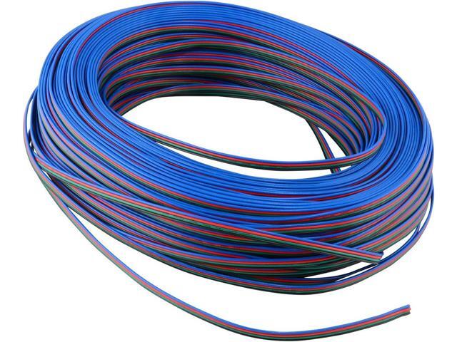 RGB Extension Cable Wire Cord for RGB LED Light Strips 3528 5050,16 m