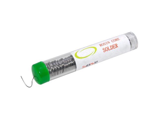 60W Pencil Tip Soldering Iron w/ 2x Tubes of Solder 63/37, 0.6mm (12.5g each)