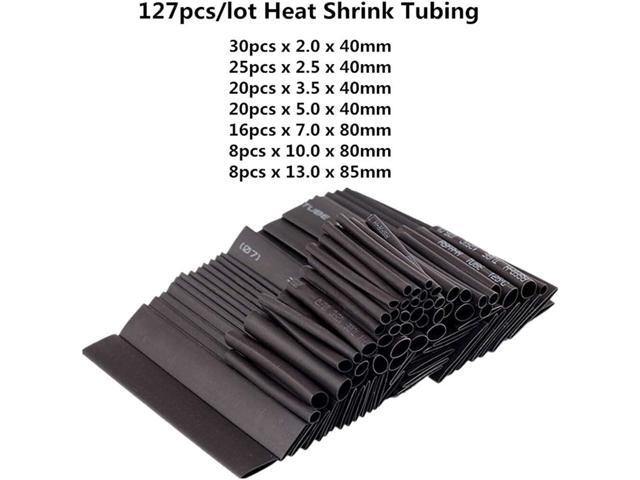 127pcs Heat Shrink Tubing Electrical Wire Insulation Cable Connection Sleeve Kit