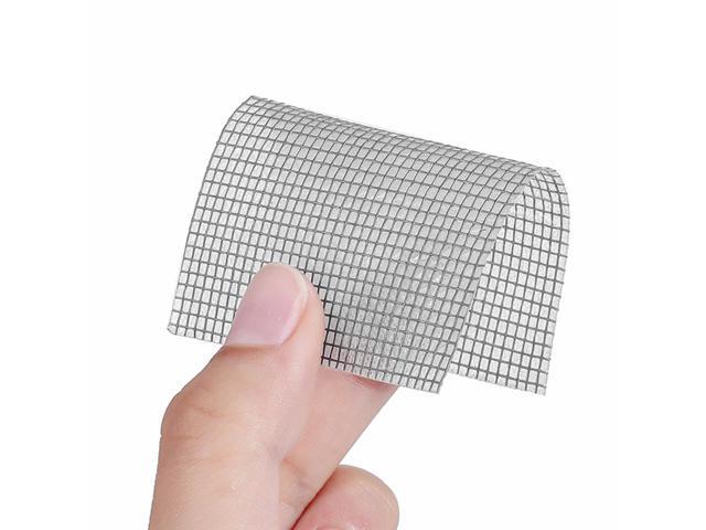 JacobsParts Window Screen Repair Patch Adhesive Fiberglass Mesh Hole Repair Tape 2' 6.5ft (White)