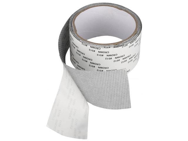JacobsParts Window Screen Repair Patch Adhesive Fiberglass Mesh Hole Repair Tape 2' 6.5ft (White)