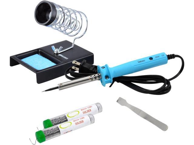 Photos - Soldering Tool Delcast 30W Soldering Iron & Tool Kit, Includes 25g Rosin Core Solder (5 P
