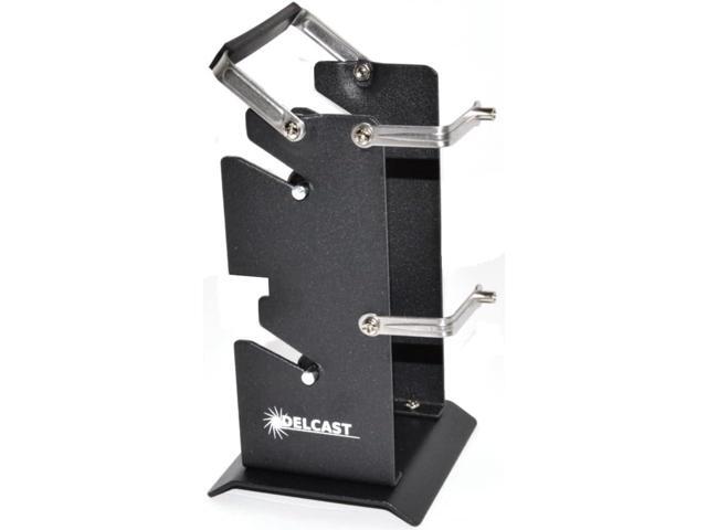 Delcast Dual Solder Dispenser Wire Spool Holder Metal Stand
