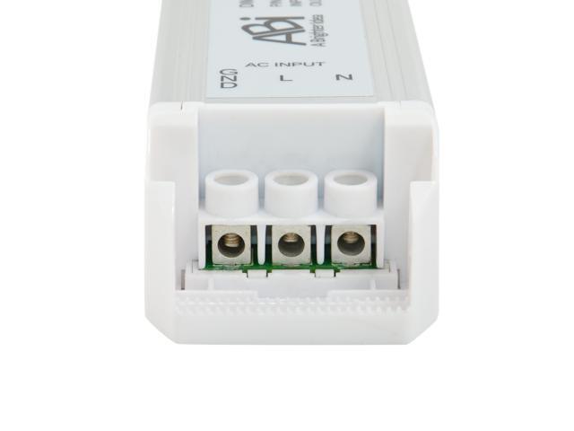 ABI 12V 120W Power Supply Driver TRIAC Dimmable Transformer for LED Flexible Strip Light (Works with Standard Wall Dimmers)