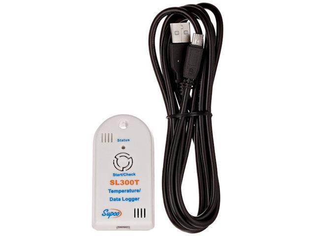 SUPCO SL300T Mini Data Logger,Temperature,-40 To 160F
