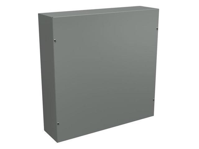 WIEGMANN SC242406NK Captive Screws Electrical Enclosures, 24 in H, 6 in D, 24