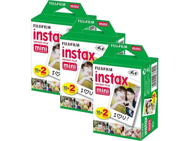 Fujifilm instax mini 8 Camera Accessory KIT includes - Fuji Instant Film 60 SHEETS + Premium Over 60 PCS bundle for fujifilm instax mini 8 Films