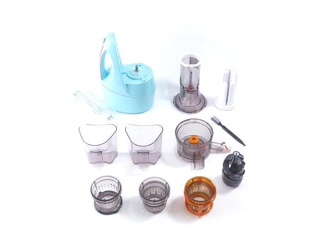 Heaven Fresh Masticating Slow Juicer with Cold Press Technology - High Yield Extraction, Ultra Quiet Operation, and Frozen Dessert Strainer