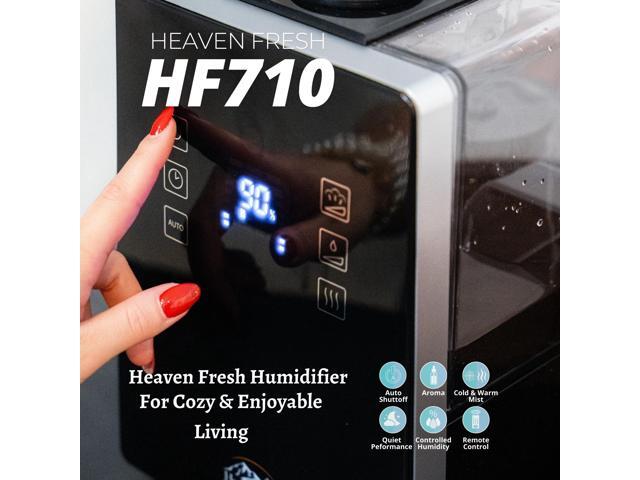 Digital Ultrasonic Cool & Warm Mist Humidifier with Aroma Function HF 710