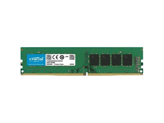 Crucial 8GB Single DDR4 2666 MT/s (PC4-21300) SR x8 DIMM 288-Pin Memory - CT8G4DFS8266
