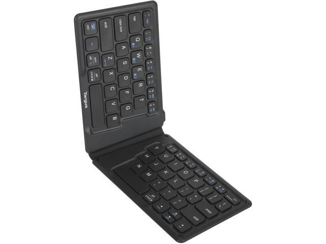Targus - Ergonomic Foldable Bluetooth Antimicrobial Keyboard - Black - image 8