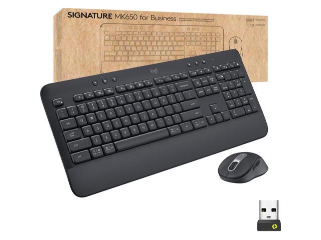 Logitech Signature MK650 Combo for Business Wireless Mouse and Keyboard Graphite (920-010909)