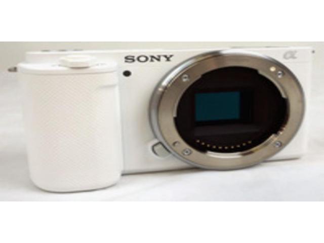 Sony - Alpha ZV-E10 Mirrorless Vlog Camera - Body Only - White - image 6