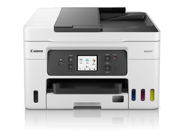 Canon - MAXIFY Megatank GX4020 Wireless All-In-One Supertank Inkjet Printer with Fax - White - image 11