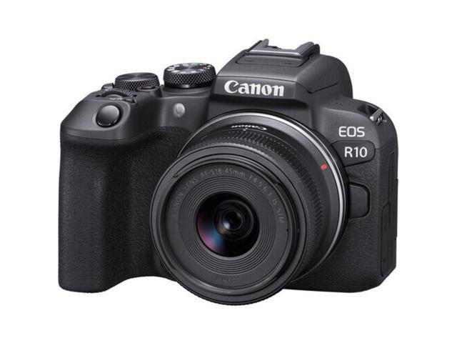 Canon - EOS R10 Mirrorless Camera with RF-S18-45 f/4.5-6.3 IS STM Lens - Black - image 10