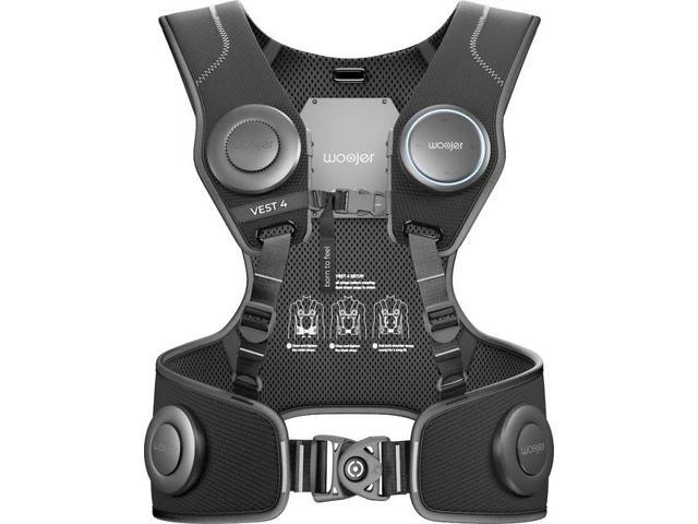 Woojer - HiFi Haptic Vest 4 - Compatible with PS (3,4,5) Xbox (Series X, One, 360) Nintendo (Switch, 3DS) - Black - image 9