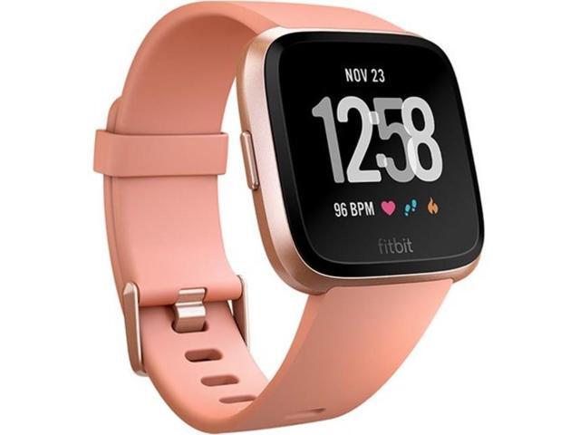 Fitbit Versa Smartwatch with Heart Rate Monitor - Lavender Woven