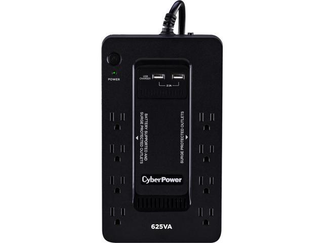 CyberPower - Standby Series 625VA 8-Outlet UPS - Black - image 9