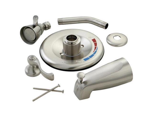 Kingston Brass KB8638FLT Valve Trim Only, Faucet, Satin Nickel