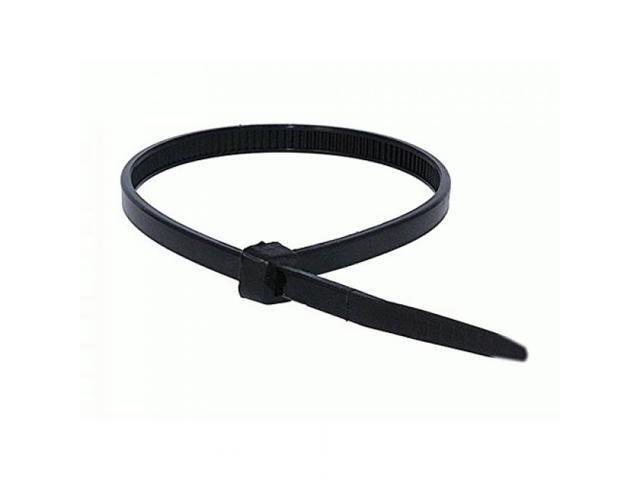 Monoprice 8-inch Cable Tie, 100pcs/Pack, 40 lbs Max Weight - Black