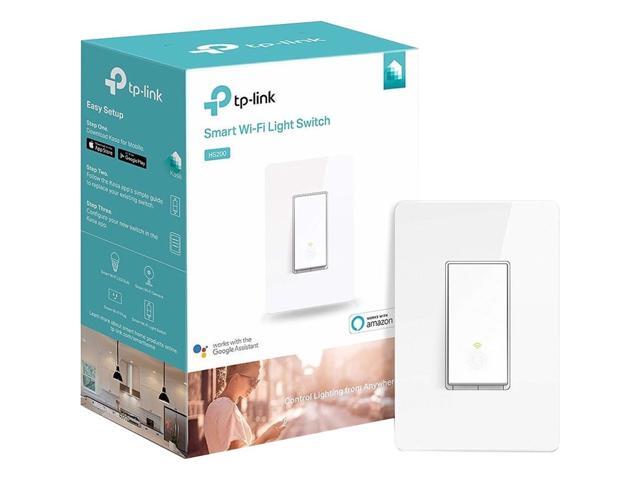 tplink hs200p3 kasa smart wifi switch 3pack control lighting from anywhere, easy inwall installation singlepole only, no hub required, works with...