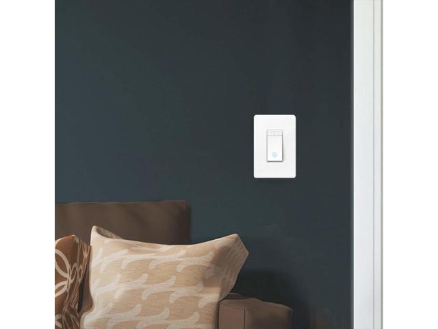 Kasa Smart Dimmer Switch HS220P3, Single Pole, Needs Neutral Wire, 2.4GHz Wi-Fi Light Switch Works with Alexa and Google Home, UL Certified,, No...