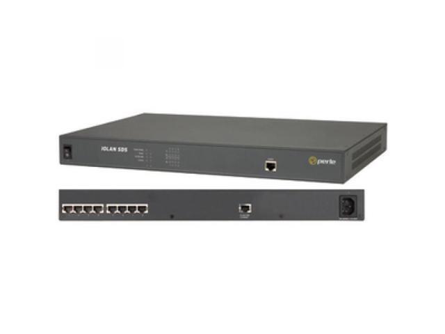 Perle IOLAN SDS8 8-Port 232/422/485 AC Rack 10/100/1000ETH - 8 x RJ-45