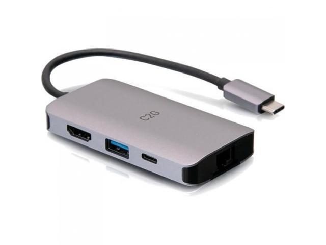 Cables to Go USB-C 4-in-1 Mini Dock with HDMI, USB-A, Ethernet, and USB-C Power Delivery up to 100W - 4K 30Hz - image 3