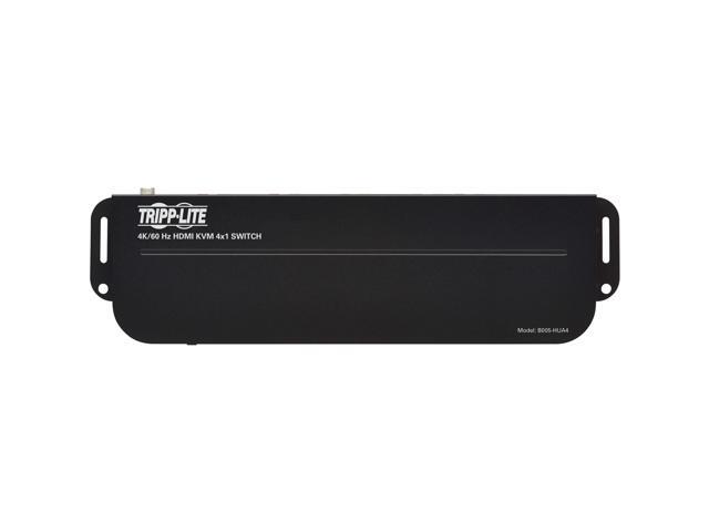 TRIPP LITE B005-HUA4 4-Port HDMI/USB KVM Switch - 4K 60 Hz, HDR, HDCP 2.2, IR, USB Sharing
