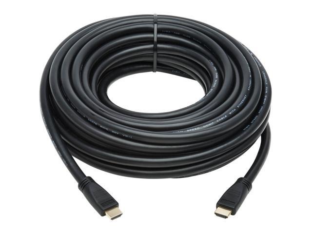 Tripp Lite Hdmi Cable High-Speed Ethernet 4K No Booster Cl2 M/M Black 40Ft