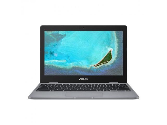 ASUS Chromebook C223NA-DH02 11.6' HD, Intel Dual-Core Celeron N3350 Processor (Up to 2.4GHz) 4GB RAM, 32GB eMMC Storage, Grey