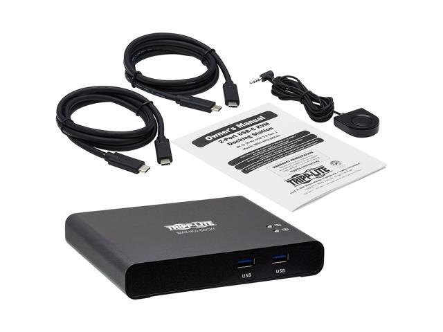 USB C KVM DOCK 2PORT 4K HDMI