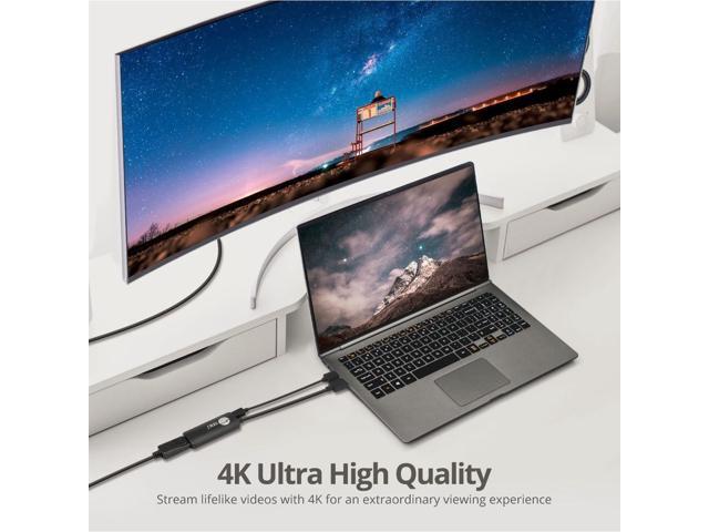 Siig CB-H21811-S1 HDMI to DisplayPort 1.2 4K 60Hz Converter Adapter - image 8