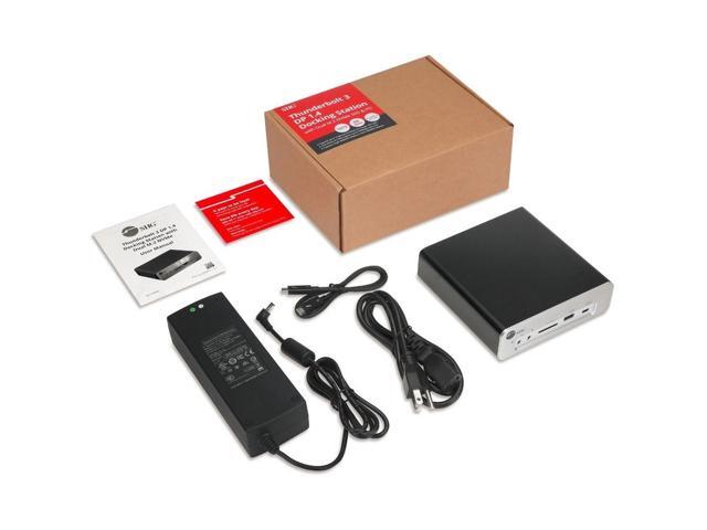 SIIG AC JUDK0K11S1 Thunderbolt3 DP14 Docking Station w Dual M2 NVMe SSDPD