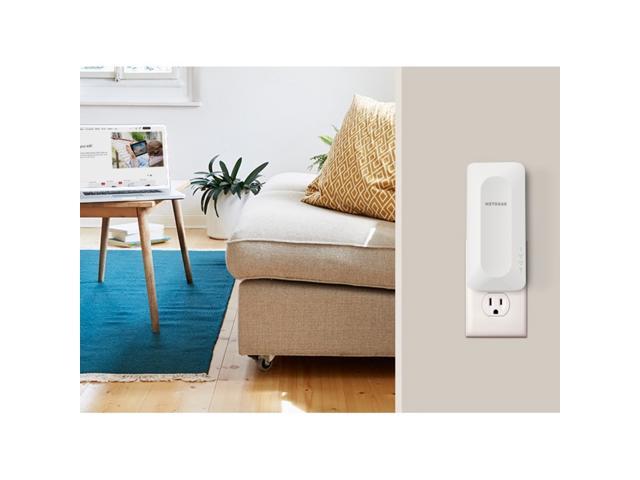 NETGEAR - EAX15 AX1800 Wi-Fi 6 Mesh Wall Plug Range Extender and Signal Booster - White - image 10