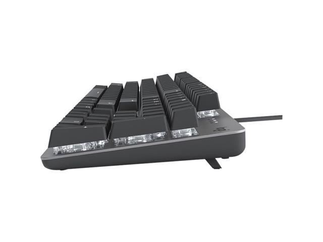 Logitech K845 Mechanical Illuminated Keyboard, Mechanical Switches, Strong Adjustable Tilt Legs, Full Size, Aluminum Top Case, 104 Keys, USB...