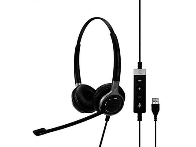 EPOS Sennheiser SC 660 504553 Binaural On-Ear Wired USB Headset w/ Microphone