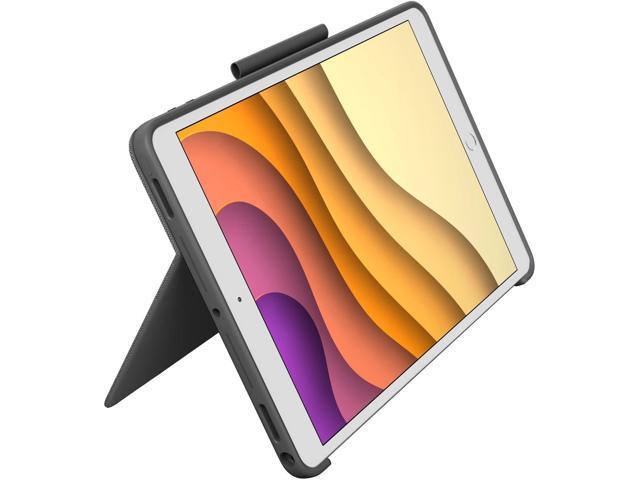 Logitech - Combo Touch Keyboard Folio for Apple iPad 10.2" (7th, 8th & 9th Gen) with Detachable Backlit Keyboard - Graphite - image 4