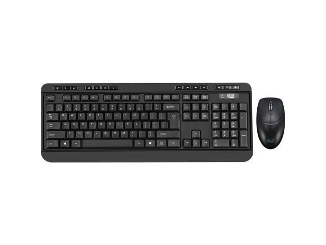 ADESSO WKB-1320CB ANTIMICROBIAL WIRELESS DESKETOP KEYBOARD & MOUSE COMBO