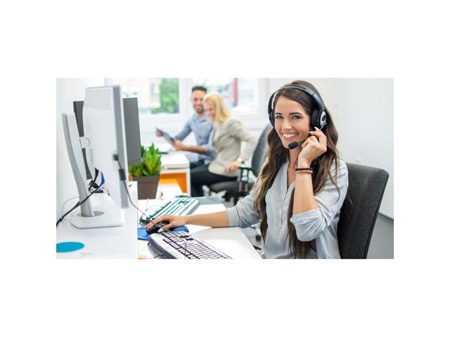 Spracht Noise-Canceling Stereo On-the-Ear Computer Headset Black (ZUMWDUSB2)