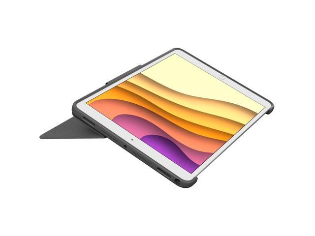Logitech - Combo Touch Keyboard Folio for Apple iPad 10.2" (7th, 8th & 9th Gen) with Detachable Backlit Keyboard - Graphite - image 6
