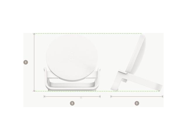 Belkin BoostCharge 10W Wireless Charging Stand - White - image 5