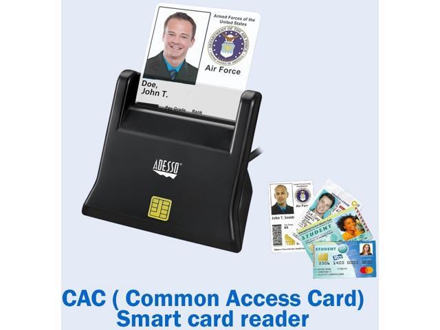 Adesso Desktop Smart Card Reader TAA Compliant - image 3