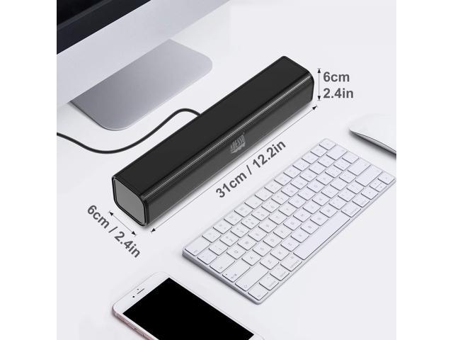Adesso USB-Powered Multimedia Soundbar, 5W x 2 - image 8