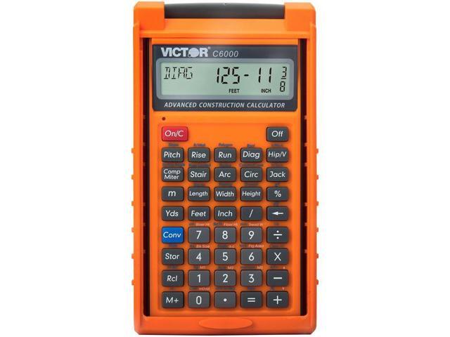 Photos - Tool Kit Victor C6000 Simple Calculator - LCD Display, Battery Powered - 0.31' - LC 