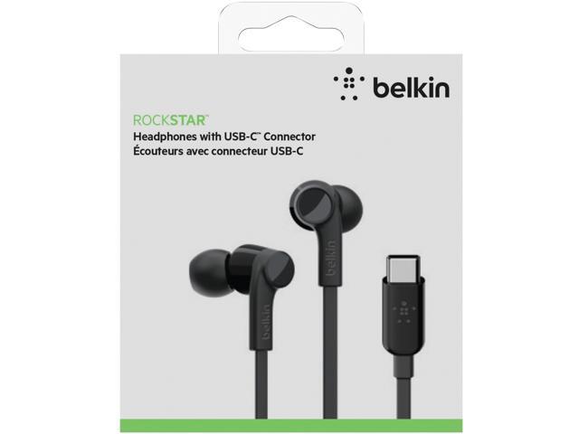 Belkin in-Ear USB-C Headphones with Mic Control Black - image 3