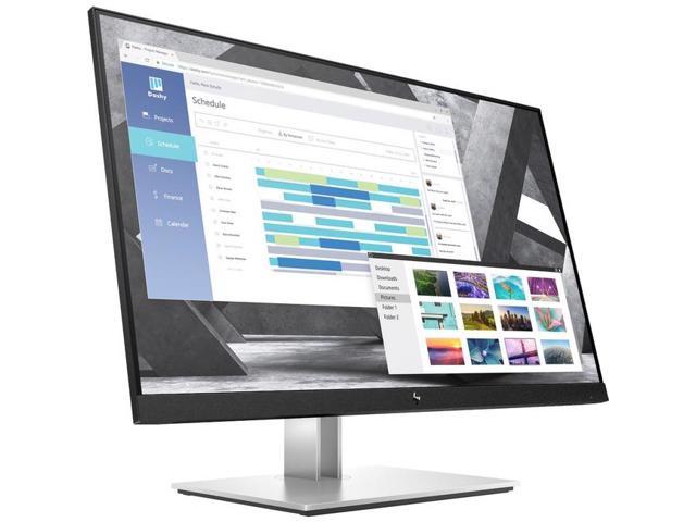 HP E27q G4 27' WQHD LED LCD Monitor - 16:9 - Black - 27' Class - In-plane Switching (IPS) Technology - 2560 x 1440 - 250 Nit - 5 ms GTG (OD) - 60.